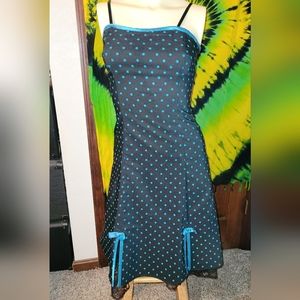 BCX polka dot dress